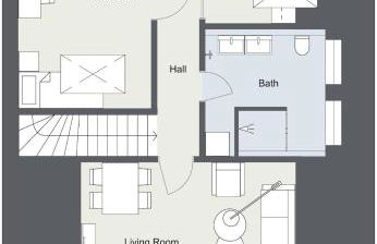 DachNest - Wundervolles neues Dachgeschoss Apartment für bis zu 4 Personen in Kirchentellinsfurt - Foto 28