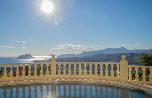 Casa Inca, Villa with heatable pool and top view atop Moraira El Portet - Foto 12