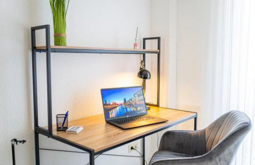 Golden Design Apartment, Zentral, Familie und Business, 1000 Mbit - Foto 12