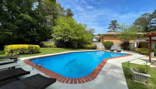 Atlanta Private Pool 5BR, Sleeps 14 - Foto 4, Garden, sunbed, Garden view
