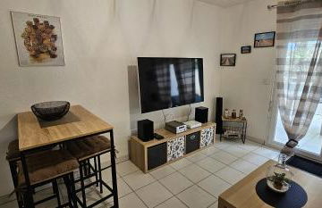 Résidence privée grande terrasse piscine privée plage port gare - Foto 7