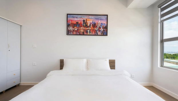 River Panorama - Free Gym & Sauna & Pool - Foto 3, Habitación