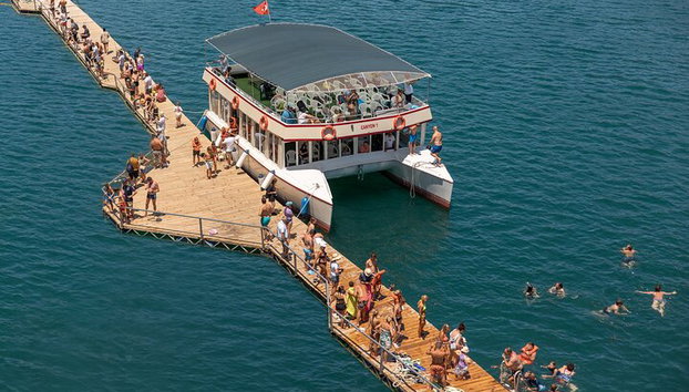 Desde Alanya Excursión de un día al Green Canyon con paseo en barco y almuerzo - Foto 2