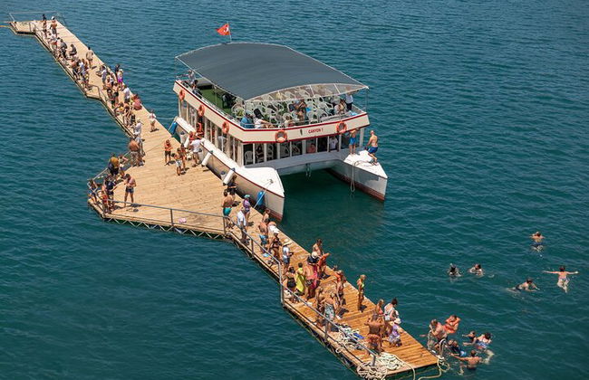 Da Alanya Gita di un giorno al Green Canyon con giro in barca e pranzo - Foto 2