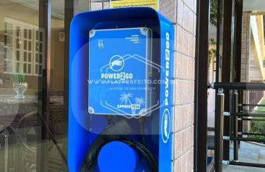 Flat Perfeito Flat Amarilis em Riviera São Lourenço com café da manhã e enxoval completo toalhas praia e piscina com trocas - Foto 23