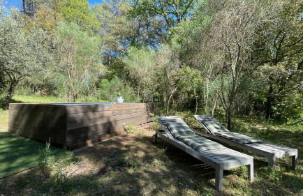 Chalet avec piscine privée dans la forêt - Foto 27