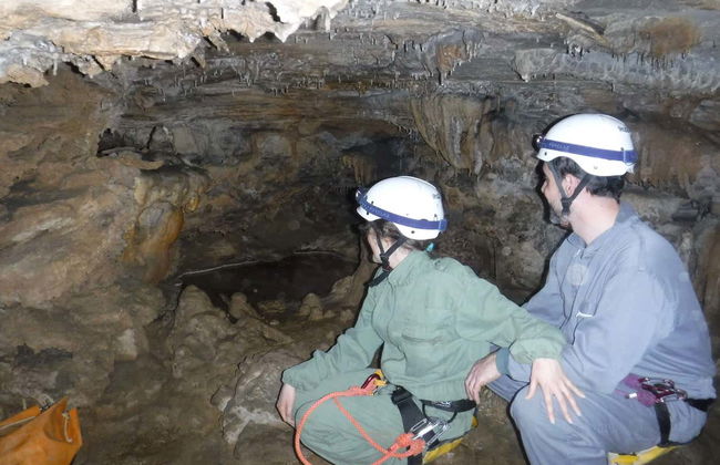 Espeleologia na gruta de Nanzal - Foto 2