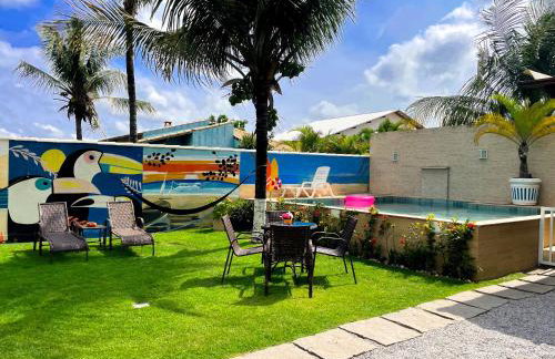 Recantos Pinheiros - Casa inteira, até 15 hóspedes - Piscina privativa, sinuca, ar condicionado e TVs nos 4 quartos - Condomínio Orla 500, lado praia - Unamar, Cabo Frio-RJ - Foto 8