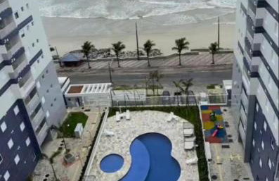 Apto frente o mar com 3 piscinas Wi-Fi gratuito aceito pet - Foto 68