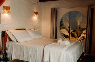 Chalé Aruanã , Banho sob as Estrelas a 100m do Mar - Foto 8