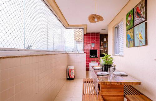 VARANDA GOURMET c churrasqueira-3 quartos- Wi-fi - Foto 23