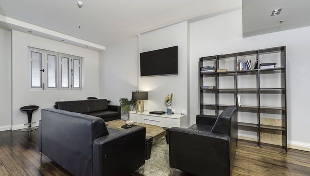 Sala de estar do lobby