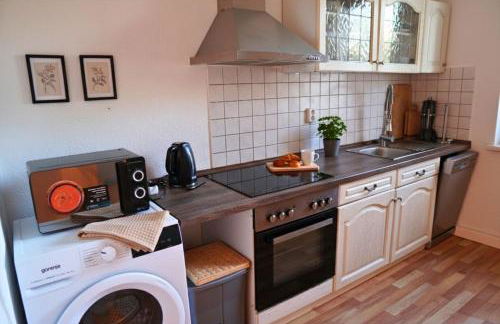 Modernes 5-Personen Apartment mit kostenlosen Parkplätzen, Boxspringbetten, WLAN, 3x TV, vollausgestatteter Küche - Foto 11