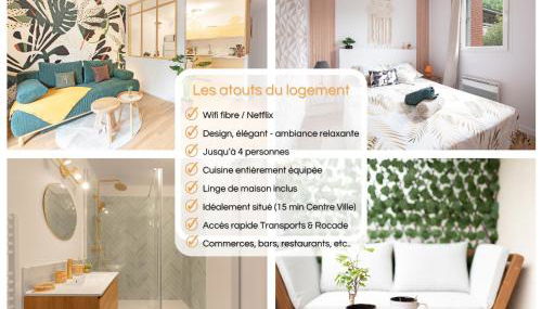 Le Tropical Bali, Appt T2, proche métro et centre ville - Foto 2