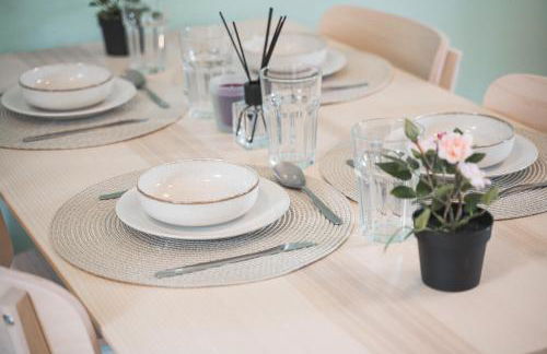 Moderne Monteurwohnungen in Nürtingen Zentrum Kitchen, Wifi, Smart TV - Photo 35