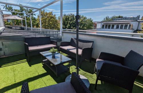 Leipzig-Residenz Waldstraße am Zoo und Red Bull Arena , Rooftop Apartment mit 2 Dachterrassen - Foto 12