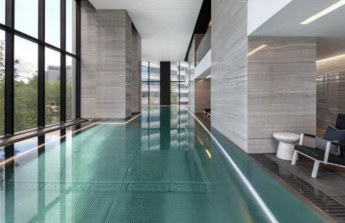 Skyline Studio with Pool & Gym, Canary Wharf - Foto 27