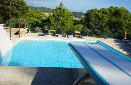 Grande villa familiale vue mer avec piscine - domaine privé à St Cyr sur Mer - Foto 73