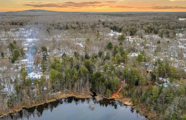 Lakeview Sunset Heaven Waterfront Escape + Private Dock Firepit + Game Room New Construction - Photo 44