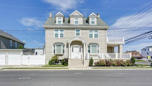 Steps to Boardwalk Group Getaway in Ventnor City - Foto 2