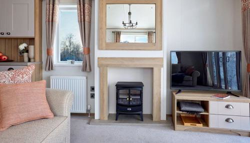 1 Bed Lodge Sleeps 4 - Pet Welcome - Fireplace - Foto 4