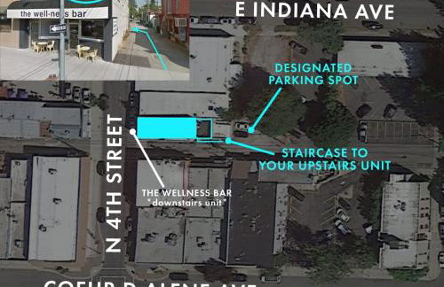 CDA Loft With Private Rooftop Patio And Free Parking - Foto 14