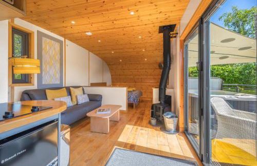 Wandales Luxury Pod with Hot Tub at Fell View Park Kirkby Lonsdale - Foto 16