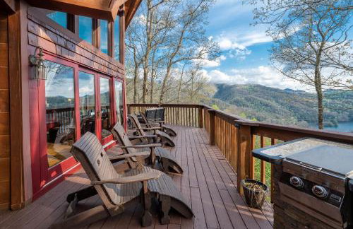 MoonShadow Lakeview Cabin-3 Story Nantahala Lake - Foto 29