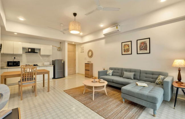 Sol Banyan by Hireavilla - 1BR w Pool in Candolim - Photo 1