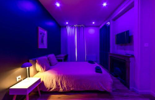 MAISON LE GRATTE CIEL - séminaire ou famille, salle de réunion, 8 chambres Clim, Jardin & Salle de sport - Foto 18