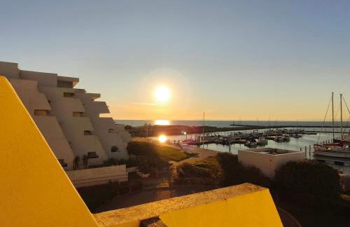 Adoya plage Studio cabine vue port et mer - Foto 14