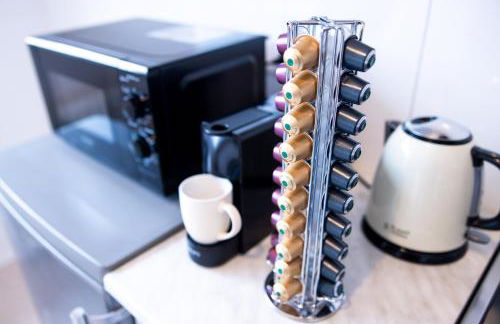 Business Design-Apartment Duisburg - 55qm, Küche & Arbeitsplatz - by Lott Living - Foto 20