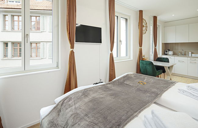 VISIMO Apartments St. Gallen Mühlensteg - Elegant. Quiet. Central - Foto 15