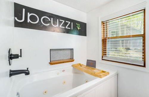 Modernized Log Cabin w Hot Tub Fire Pit & Views - Photo 23