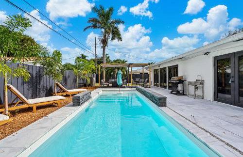 Modern 4Bedroom-2Bath Family POOL House 5 mins Lauderdale-by-the-Sea & Pompano Beaches - Foto 1