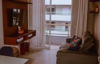 Apartamento Aconchegante na Praia Grande - Foto 1