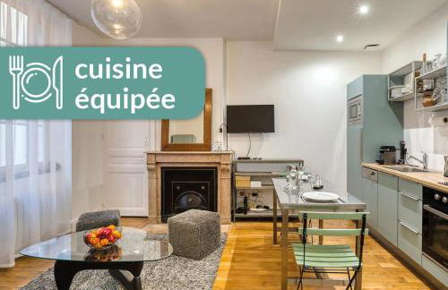Cosy Appartement Lyon Valmy - parking - Foto 3