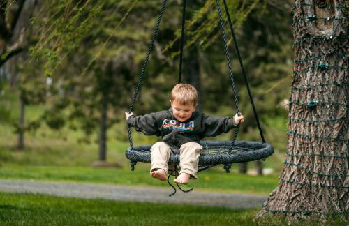 Beautiful Family Cabin with Cozy Interior and Exterior in Saint Croix Falls, Wisconsin - Foto 14