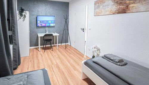 ALFA Stuttgart Apartment 4 Zimmer 4BR TV WIFI WM nahe Wasen & Daimler l 7Beds I 8 people I Kitchen l Bathroom l Eigene Küche und Bad AS125A2 - Foto 3