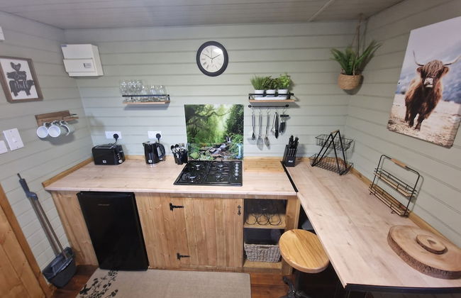 Stunning 1-bed Shepherd hut - Foto 11