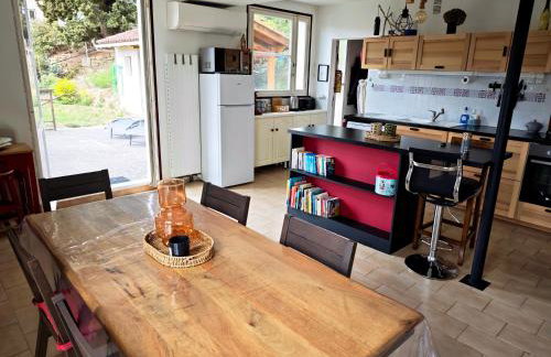 Chez Lilou et Papoum - Terrasse, vue & parking - Photo 11