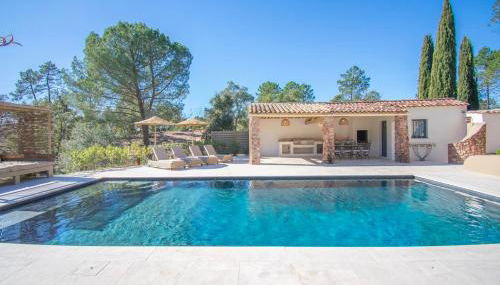 Villa 200m2, 10 pers, AC, Piscine, Forêt privée - Foto 2, sunbed