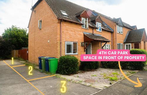 Luxe Cosy&Spacious 2 Bed House - Super Fast Wi-Fi & Private Parking Near GLO Airport & Cheltenham Racecourse - Foto 26