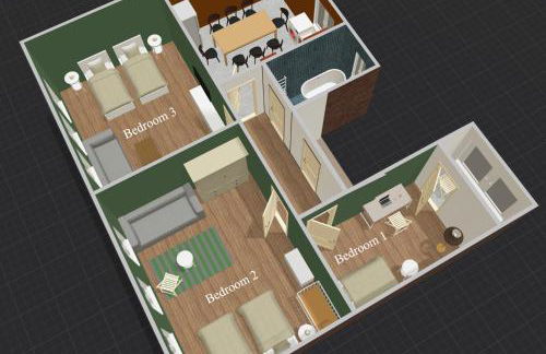 Big apartment with Parking, 30 min to Düsseldorf - Foto 5