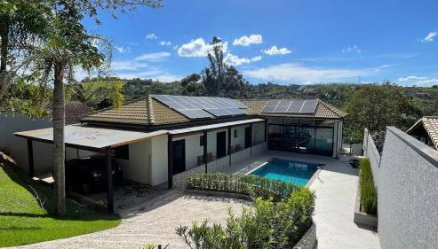 Recanto Cajarana Atibaia - piscina aquecida, linda vista - Foto 3