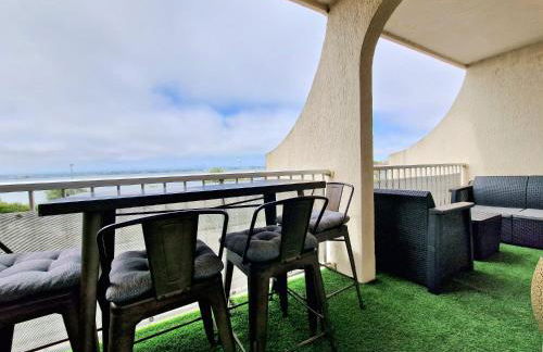 Appartement 1ere ligne piscine terrasse au bord de la plage front de mer avec vélos - Foto 55