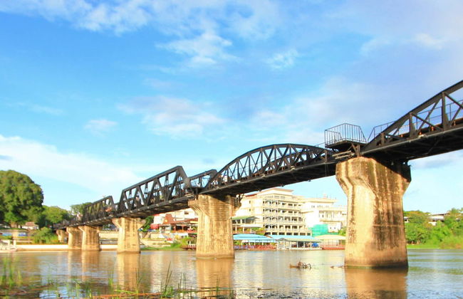Excursão ao mercado flutuante de Damuan Saduak e ao rio Kwai - Foto 3