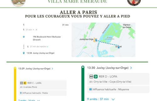 Villa Marie Emeraude Paris Orly - Foto 31