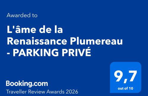 L'âme de la Renaissance Plumereau - PARKING PRIVÉ - Foto 28