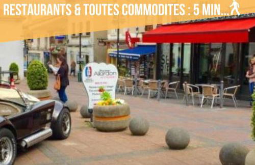 Cosy Appart - Proche Eurexpo - Balcon - Parking - Spacieux T2 - Foto 10